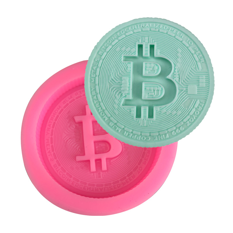 Soap Making Party - 1/3Pcs Currency Logo Soap Silicone Cake