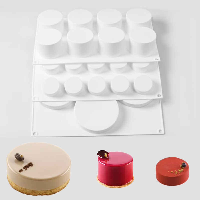 Soap Making Accessories - Cylindrical French Mousse Cake Mold Silicone