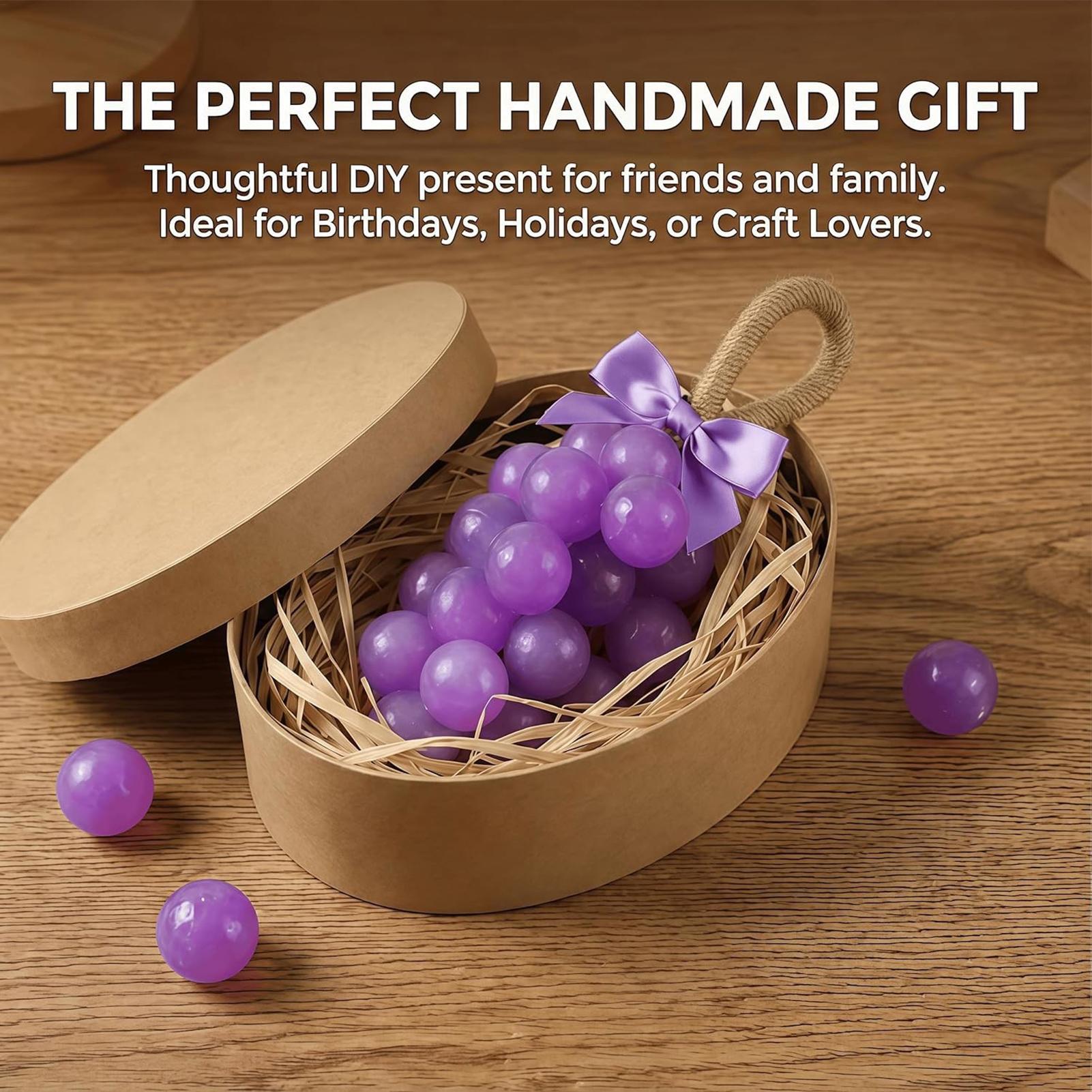 Soap Making Book - Grape Soap Mold Easy-Release Food-Grade Craft