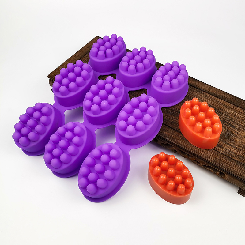 Soap Making Accessories - New#3d Silicone Soap Mold Massage Shape