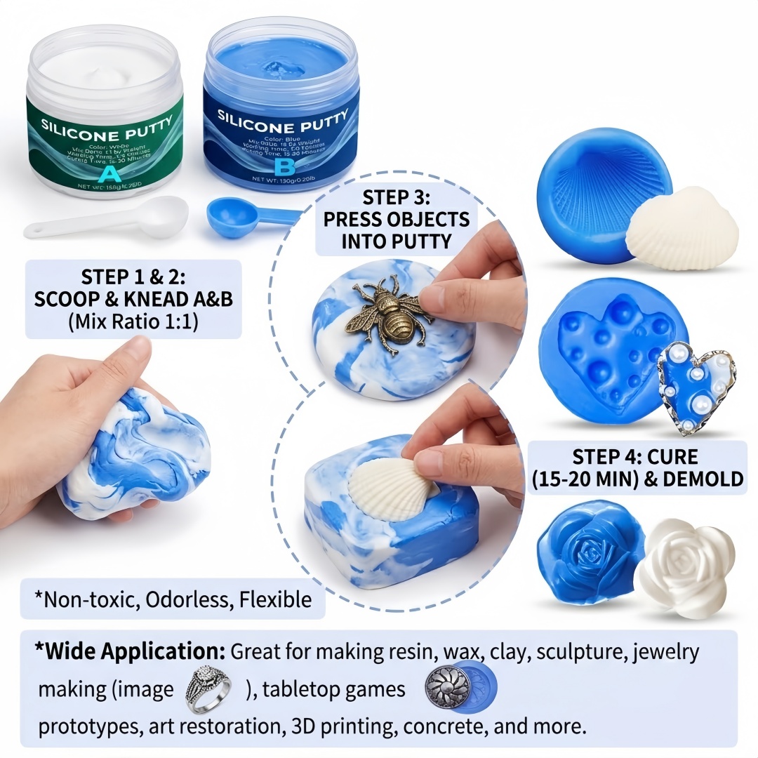Silicone Putty Mold Making Sup - đánh giá và giá Soap Making Accessories