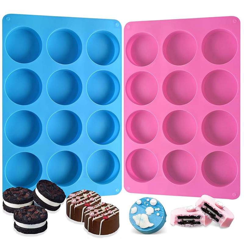 Round Silicone Molds 12-Cavity - đánh giá và giá Soap Making Party