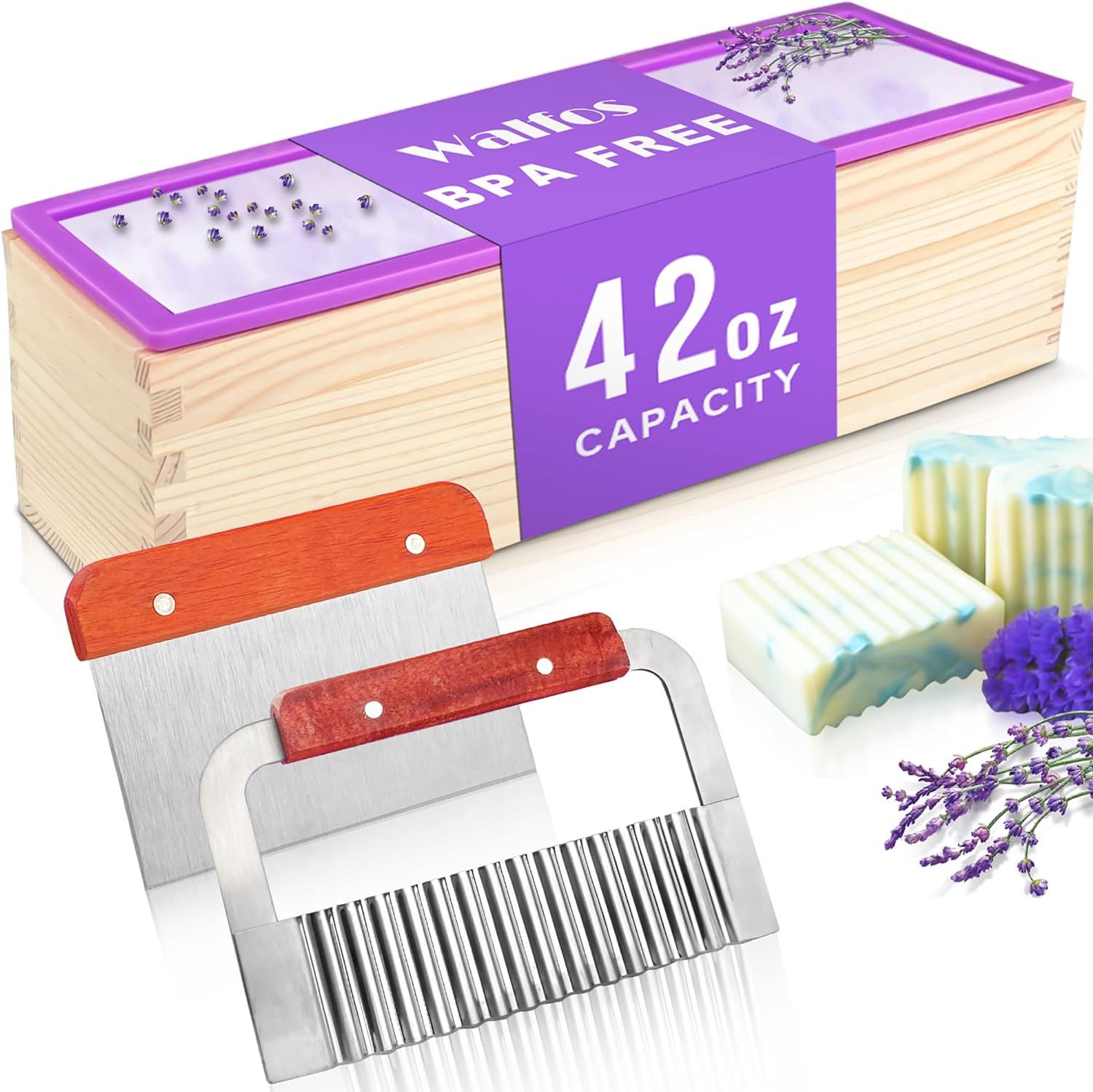 Rectangular Handmade Soap Mold - đánh giá và giá Soap Making Book