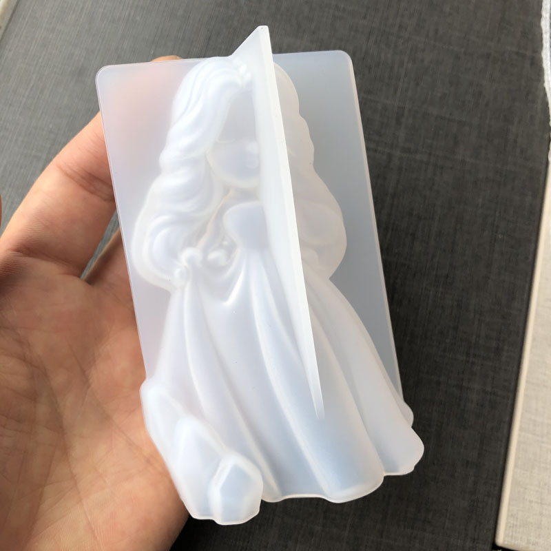3D Cute Princess Silicone Cand - đánh giá và giá Soap Making Accessories