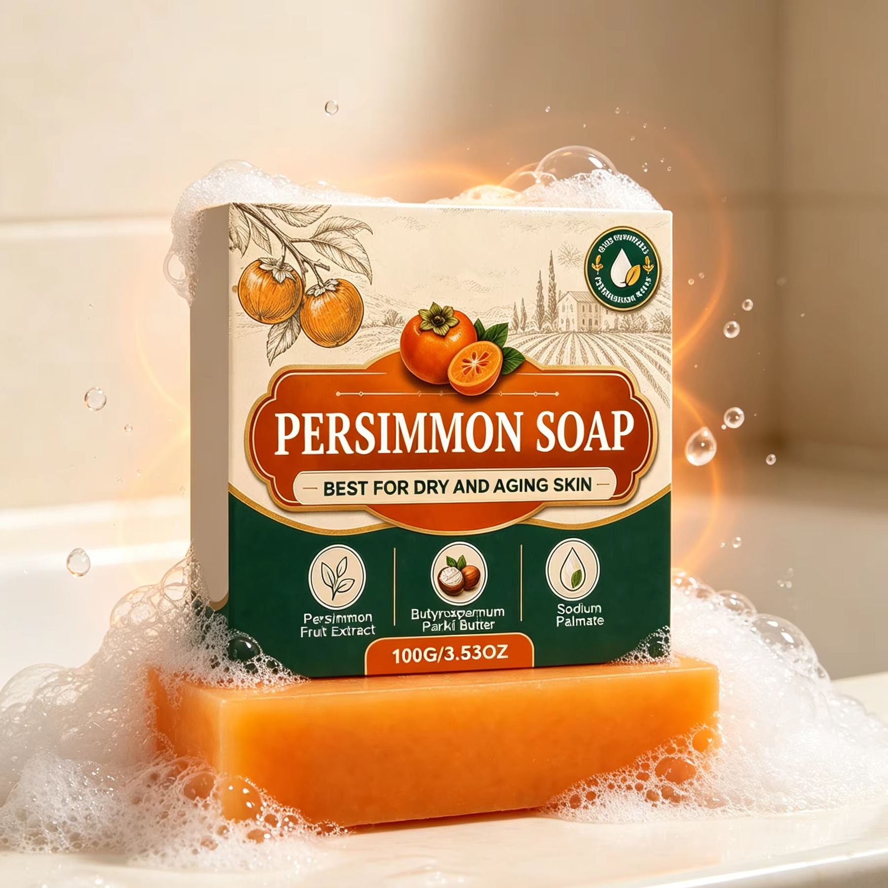 Persimmon Soap Body Odor Remov - đánh giá và giá Shea Butter Raw
