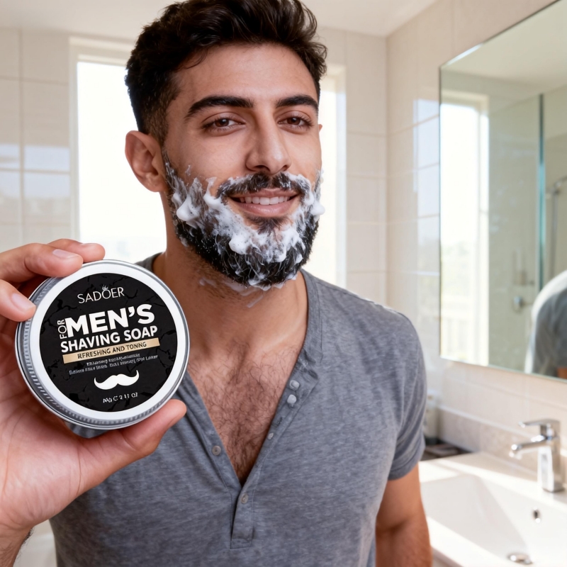 60g Men's Shaving Soap Contain - đánh giá và giá Soap Making Foam