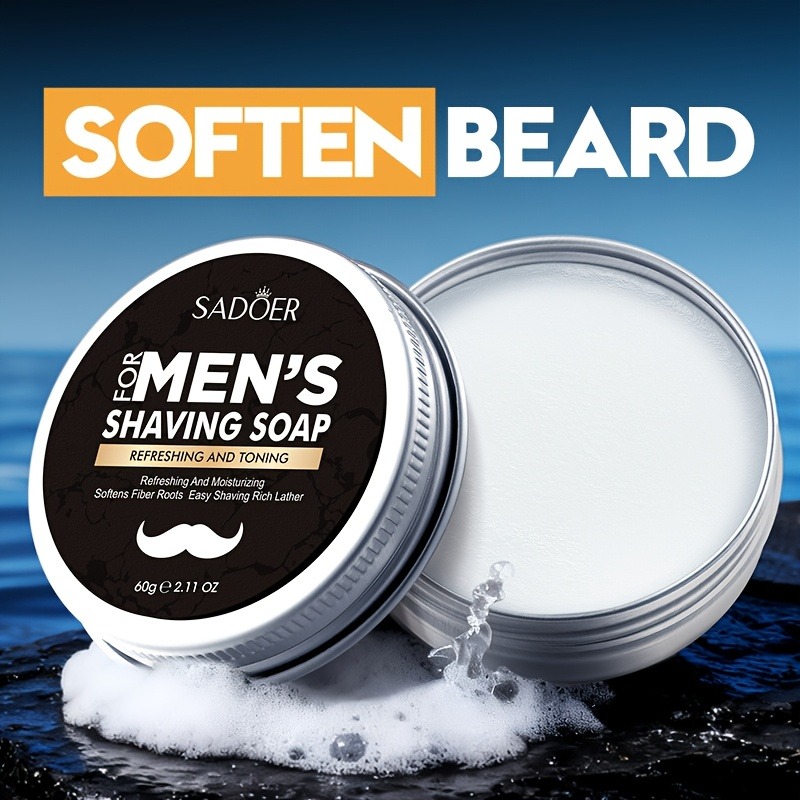 60g Men's Shaving Soap Contain - đánh giá và giá Soap Making Foam