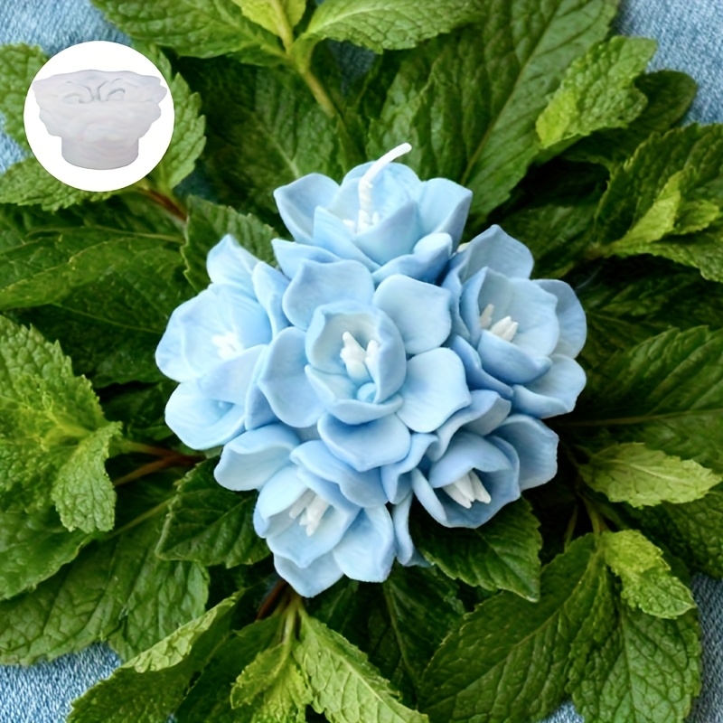 1 Hydrangea Candle Silicone Mo - đánh giá và giá Soap Making Accessories