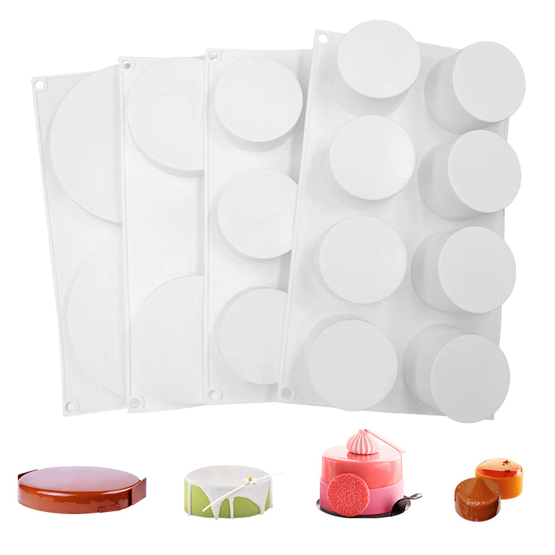 Cylindrical French Mousse Cake - đánh giá và giá Soap Making Accessories