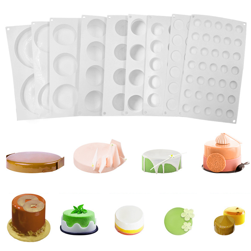 Cylindrical French Mousse Cake - đánh giá và giá Soap Making Accessories
