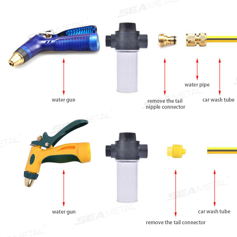 SEAMETAL Foam Lance Snow Spray - đánh giá và giá Soap Making Foam