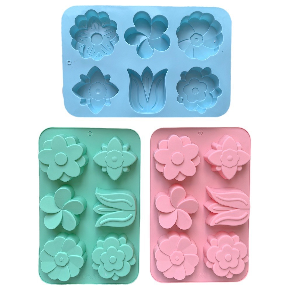 kinds Flower Silicone Molds Di - đánh giá và giá Soap Making Accessories