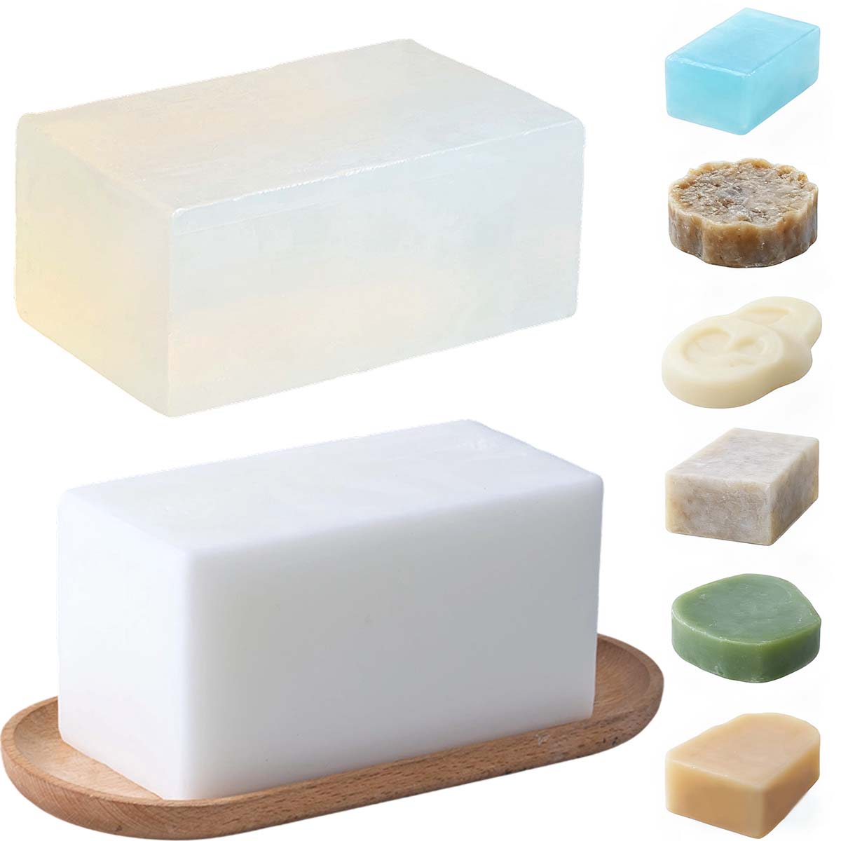 1000G Box Clear White Glycerin - đánh giá và giá Soap Making Foam